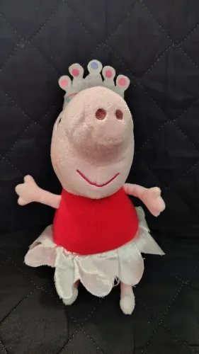 Pelúcia Peppa Pig Bailarina princesa (promoção)