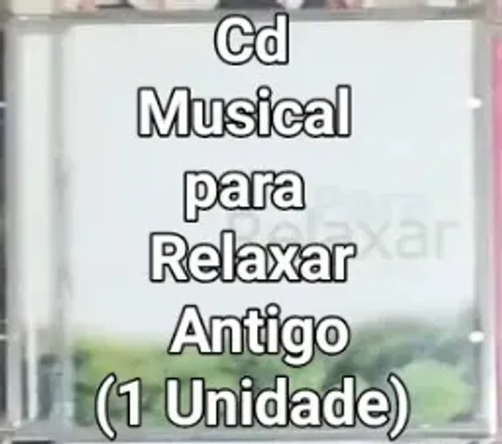 CD Musical para Relaxar Antigo