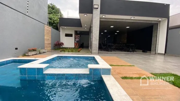 Casa com 3 dormitórios à venda, 210 m² por R$ 1.250.000,00 - Portal das Torres - Maringá/P