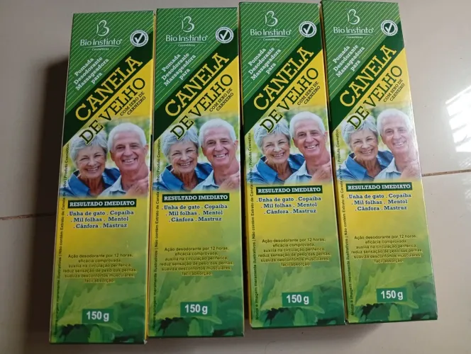 Pomada Massageadora Canela de Velho com Sebo de Carneiro - 150g