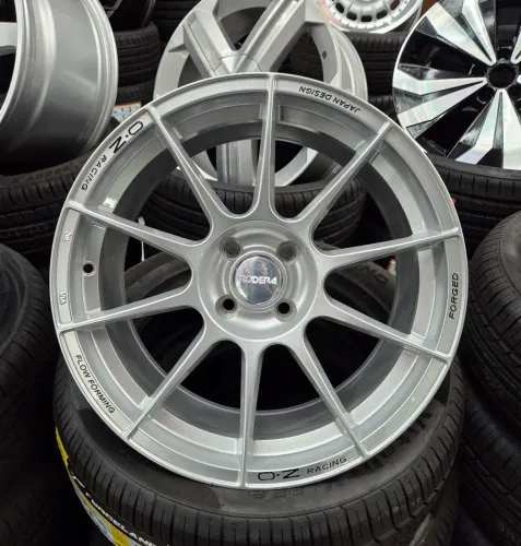 Jogo de rodas rodera ozr aro 17 4x100 novas
