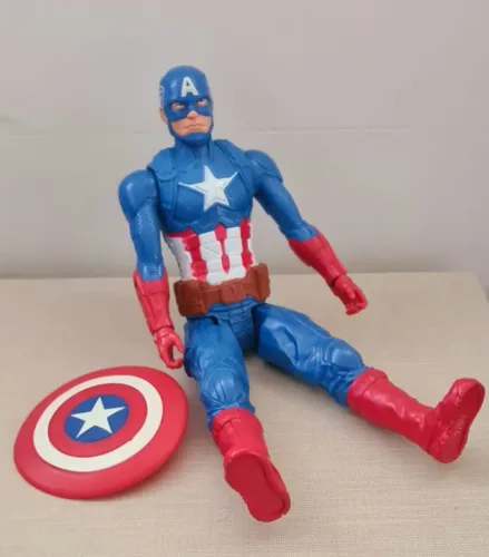 Capitão América Titan Hero Blast Gear - Vingadores 