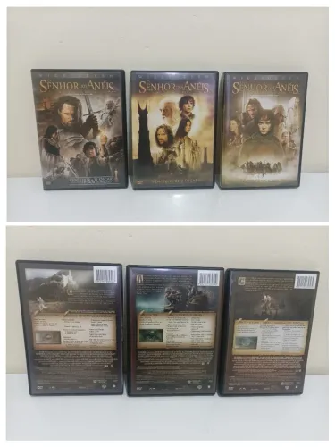 DVD Senhor dos Anéis 