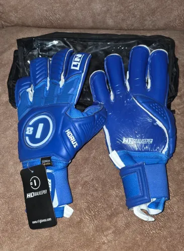 Luva de goleiro N1 Horus Blue - Tamanho 10