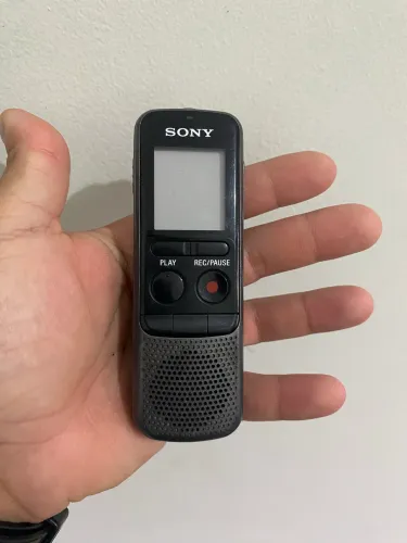 Gravador de voz Sony 