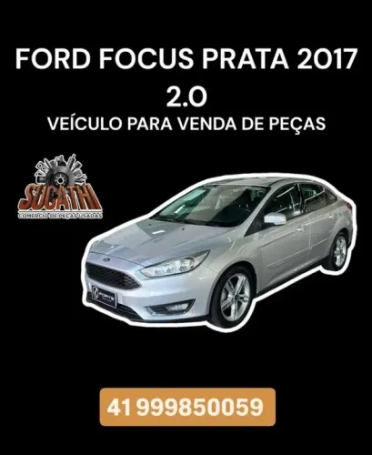Sucata Venda De Peças Ford Focus Sedan 2.0 2017 Flex