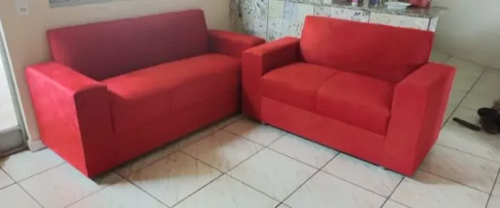 Sofá de 2 e 3 lugares direto da fabrica