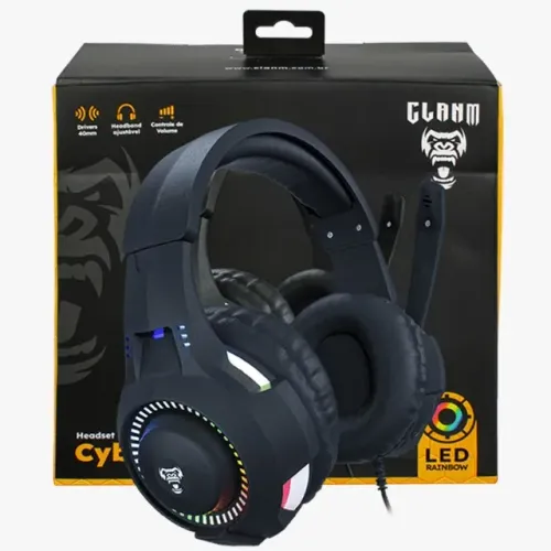 Headset gamer clanm cyber