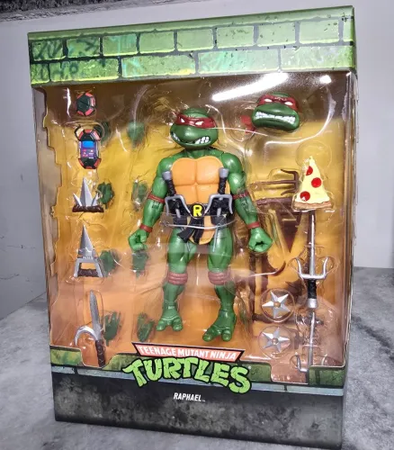 Rafael TMNT super7 hasbro original lacrado