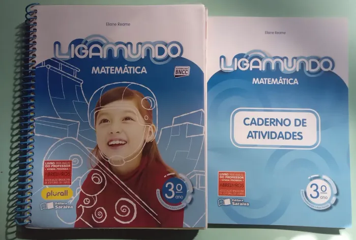 Livro didático Ligamundo Matemática 3º ano - Livro e Caderno de Atividades