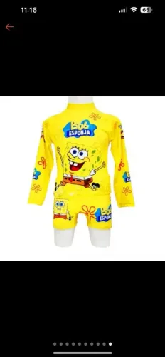 Conjunto uv Bob esponja 