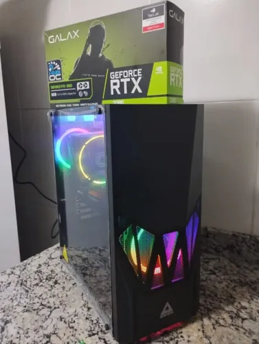 Seu Novo PC Gamer Está Aqui! R5 5600, RTX 2060 6GB,16GB 3600MHZ,NVME 1TB