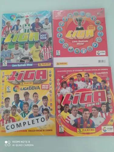 Albuns Liga Espanhola e Liga BBVA - Completo