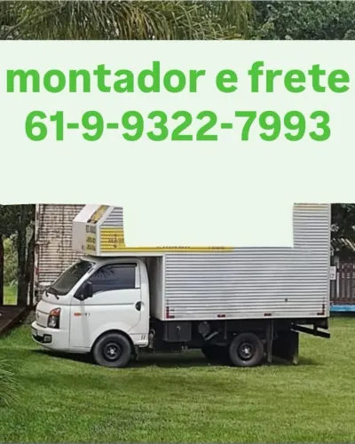 Montador e frete *