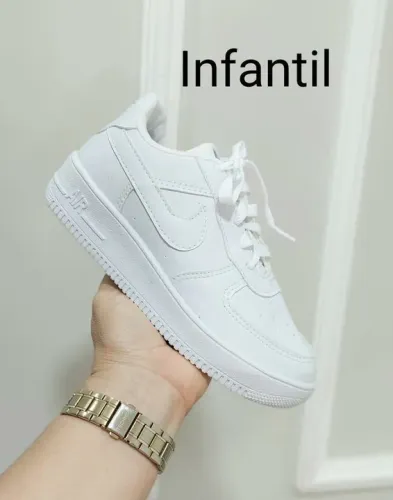 Tênis Nike Air Force 1 Infantil Primeira Linha na Caixinha Atacado
