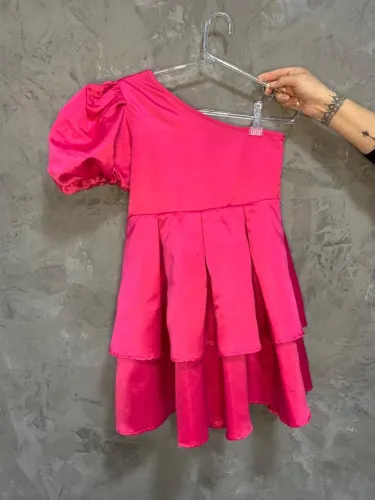 Vestido Infantil Rosa PINK festa TAM 10 lindíssimo 