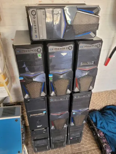 Lote com 10 gabinetes (leia toda a descrição)