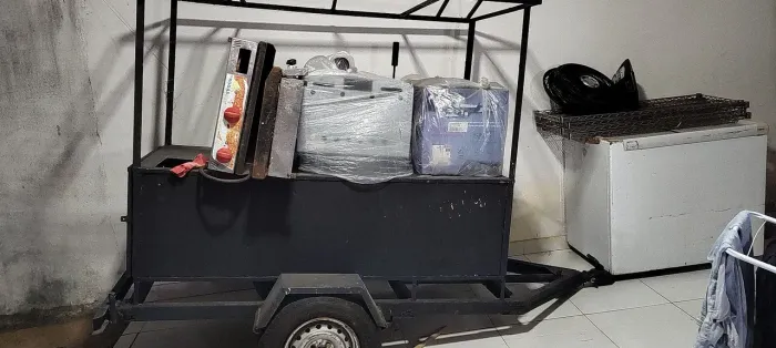 carro de cachorro quente 