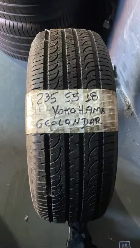 Pneu Yokohama Geolandar 235/55 R18 meia vida