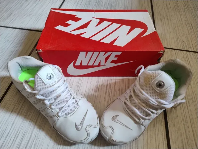 Tênis Nike Branco N. 40 foi usado somente duas vezes