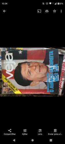 Revista Veja - Ronald Reagan