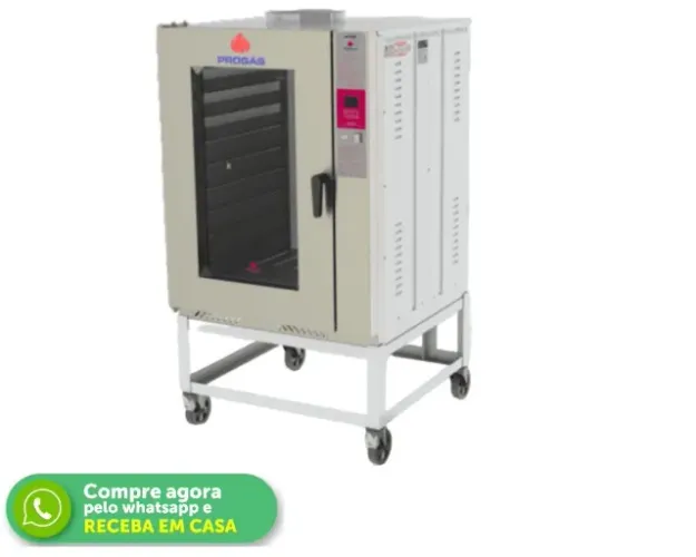 Forno 10 Esteiras Elétrico Turbo Progas