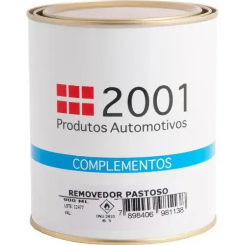 Removedor Pastoso 0,900Kg Branco 2001 Branco