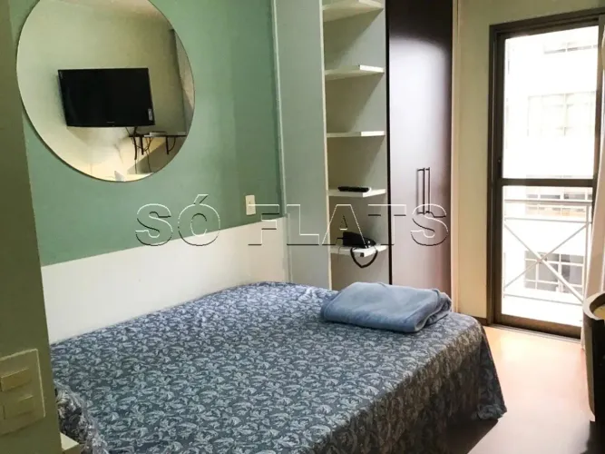 Mercure São Caetano, flat disponível para venda com 18m², 1 dormitório e 1 vaga de garagem