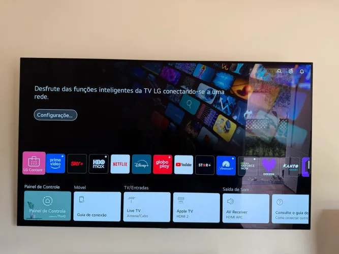 TV LG OLED 77 polegadas 4k Dolby Vision HDR Dolby Atmos