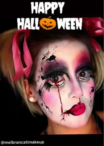Maquiagem de Halloween Festa a Fantasia
