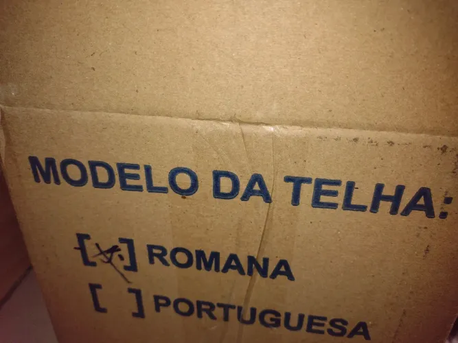 Telha transparente romana