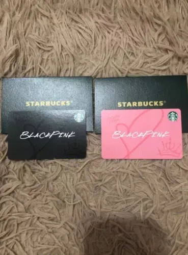 Cartão Starbucks BLACKPINK 2023