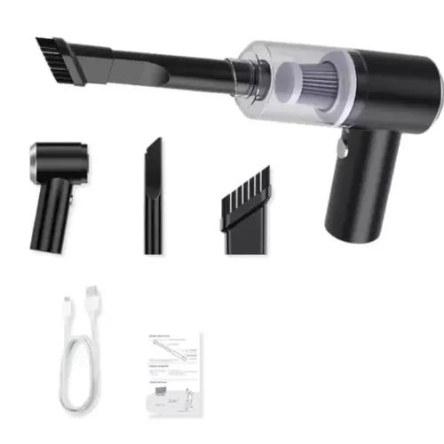 Aspirador de pó portátil recarregável pra uso doméstico ou no carro