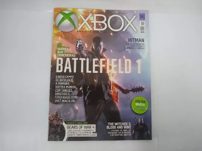 Revista Xbox N. 121 Ano 10: Battlefield 1 + Pôster Grátis