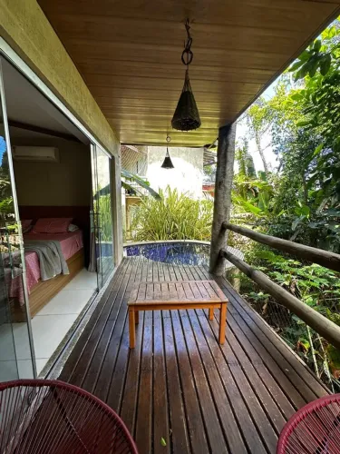 Flat com Jacuzzi no Resort à beira-mar - 45m² (Porteira Fechada)