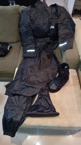 Capa impermeável chuva para motociclista