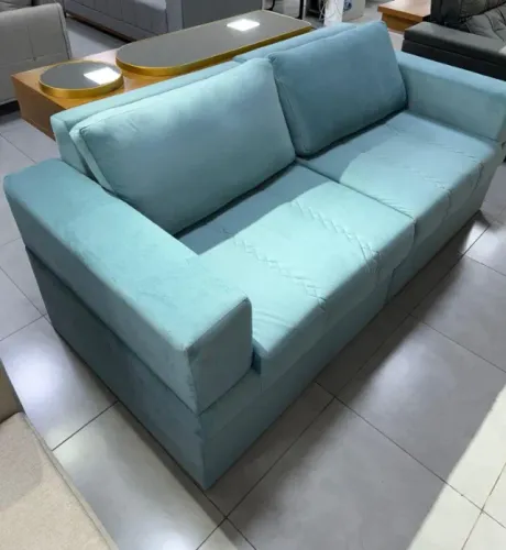 Sofá Otto 2,07m Veludo Nobre com Almofada NOVO, DE FÁBRICA!