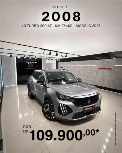 Peugeot 2008 Active 1.0 Turbo Flex 5P Aut. 2025