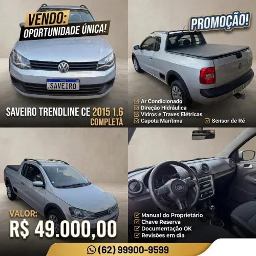 Volkswagen Saveiro Trendline 1.6 T.flex 8V CE 2015