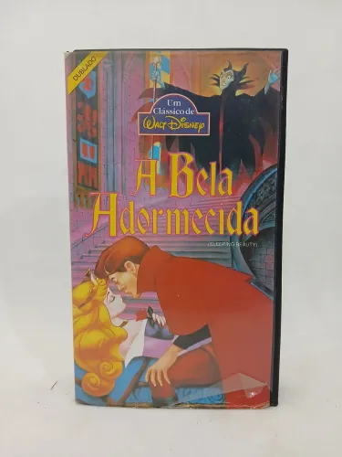 Rara fita VHS Walt Disney A Bela Adormecida