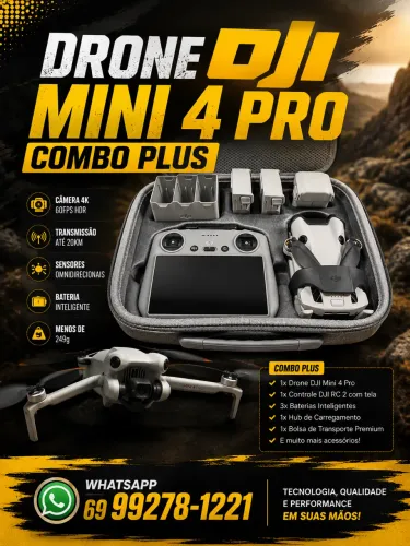 DJI MINI 4 PRO COMBO PLUS