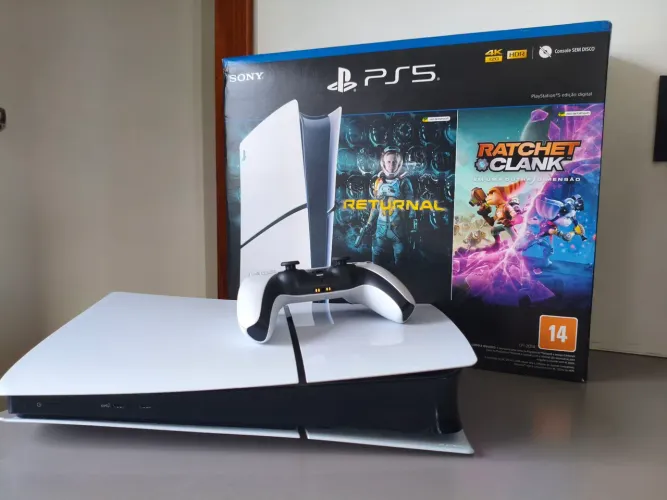 Ps5 semi novo mídia digital 1 controle *sem jogos* 