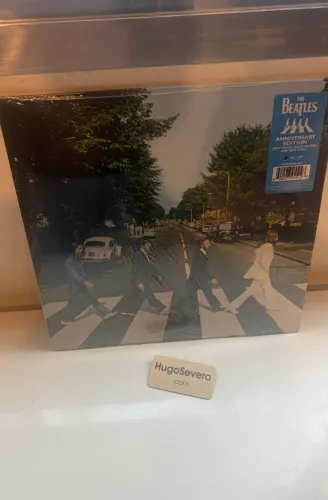 (Lacrado) Vinil LP The Beatles Abbey Road 50 anos em Av.Paulista