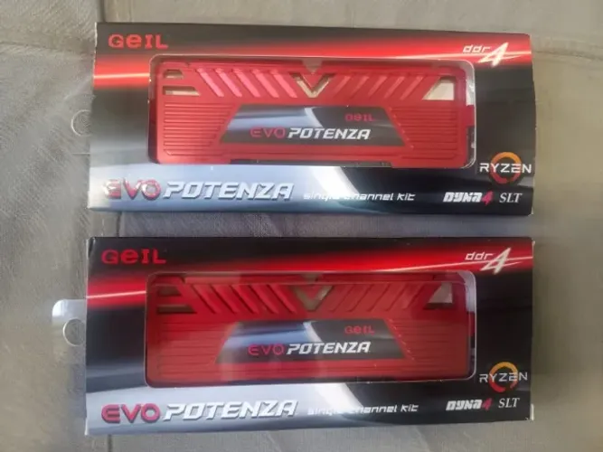 Memória ram DDR4 Geil 16gb = 2x8gb 3000mhz