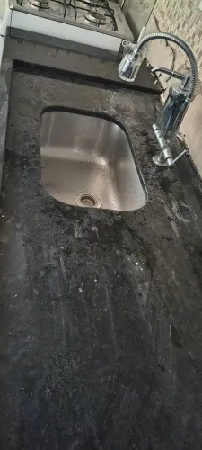 Pia roda banca para cozinha