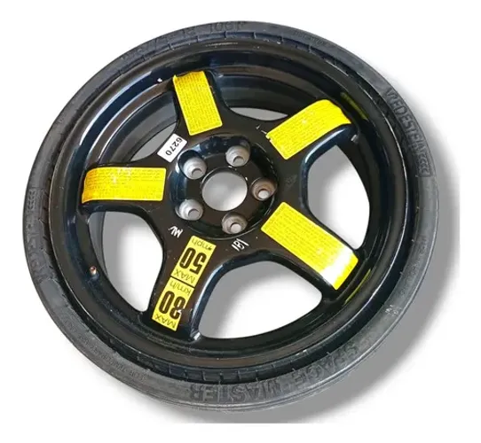 Estepe Pneu 195/75 -18  Audi Q5 2009 2010 2011 2012 2015 Preto