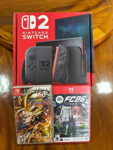 Nintendo Switch 2 Semi Novo + Mario Kart World