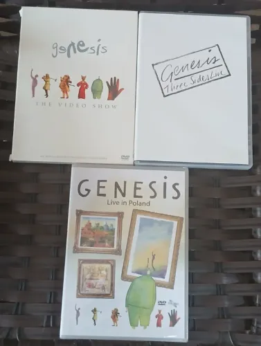 Combo 3 dvds GENESIS