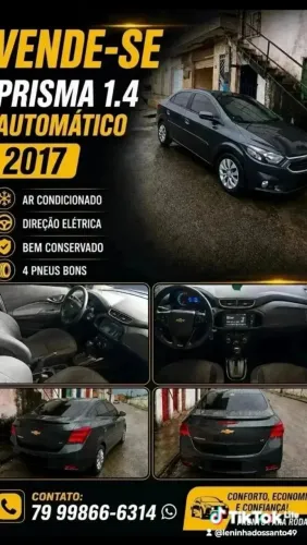 Chevrolet Prisma Sed. LT 1.4 8V Flexpower 4P Aut. 2018