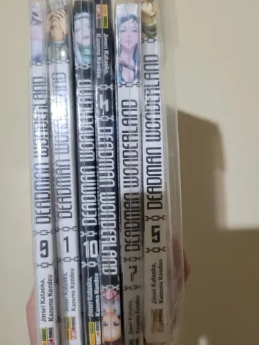 Deadman Wonderland volumes 4,5,7 e 9